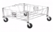 Тележка Slim Jim на 2 контейнера Rubbermaid 1956191 в компании ШефСтор